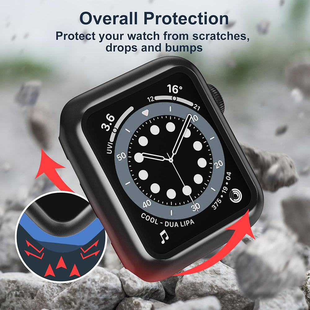 Etui Techsuit Defense360 Pro do Apple Watch 42mm Series, czarne