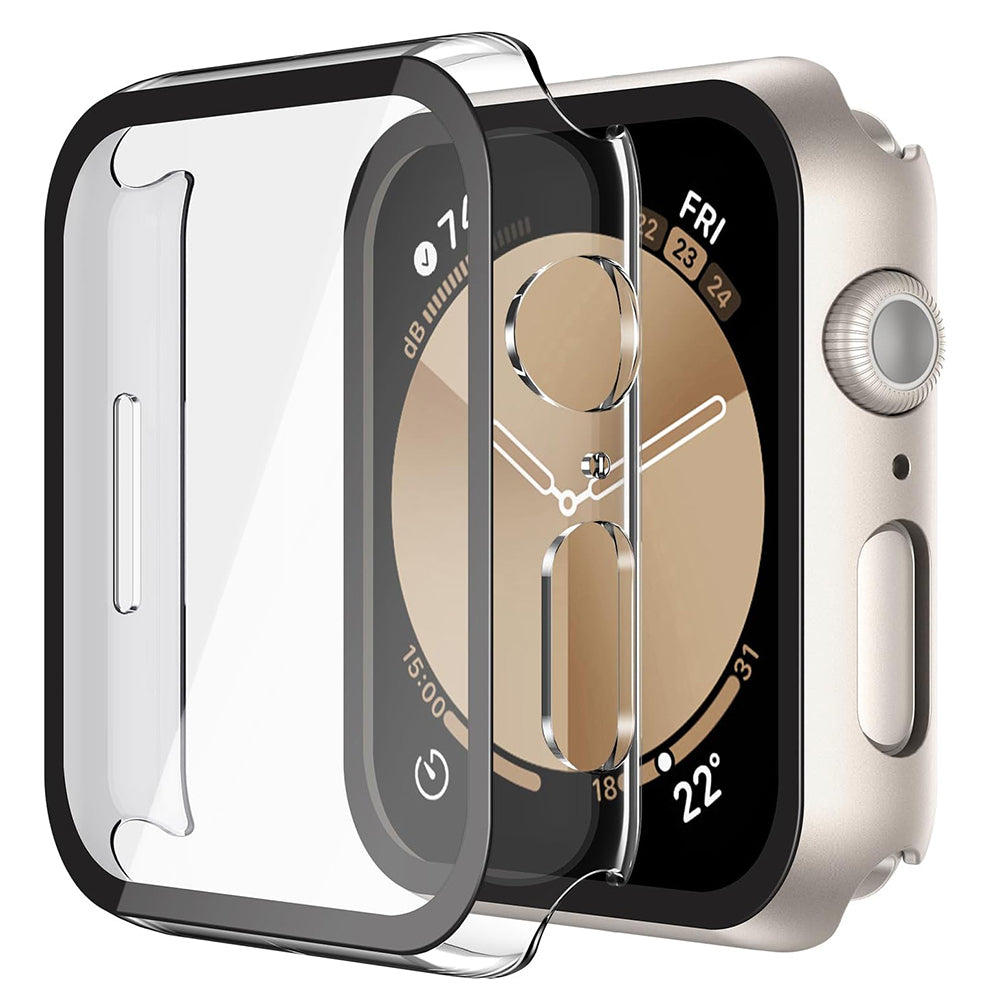 Etui Techsuit Defense360 Pro do Apple Watch 44mm Series, Przezroczyste