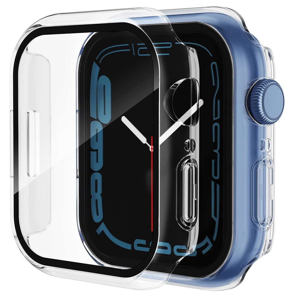 Etui Techsuit Defense360 Pro do Apple Watch 7 45mm Series, Przezroczyste