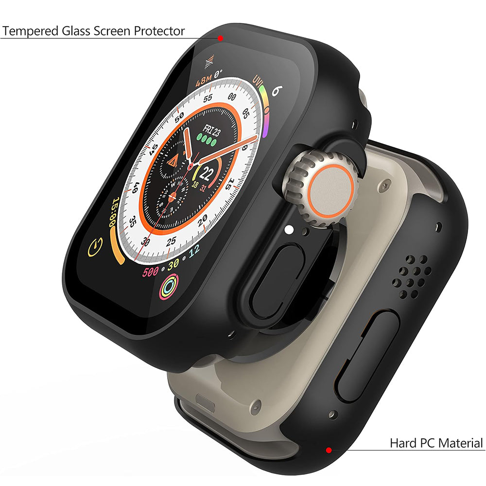 Etui Techsuit Defense360 Pro dla Apple Watch Ultra Series, czarne