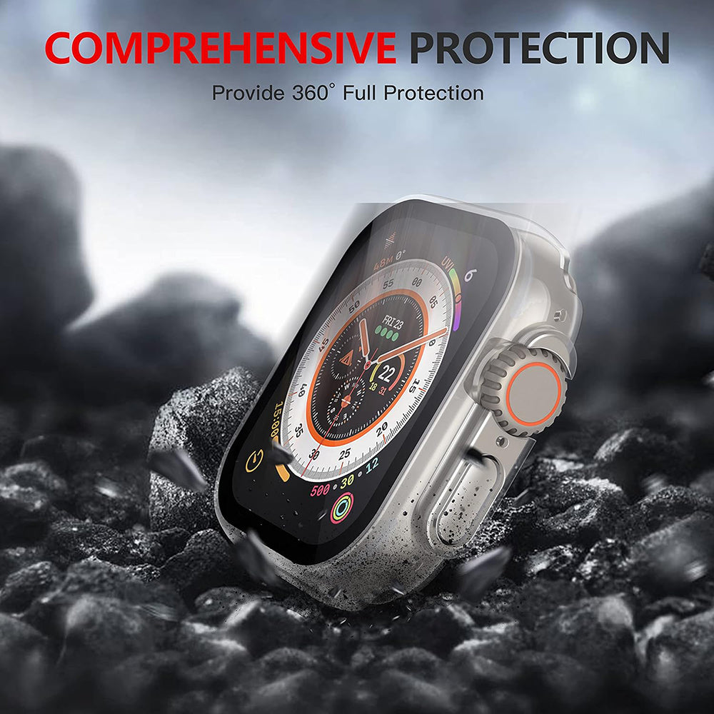 Etui Techsuit Defense360 Pro dla Apple Watch Ultra Series, Przezroczyste