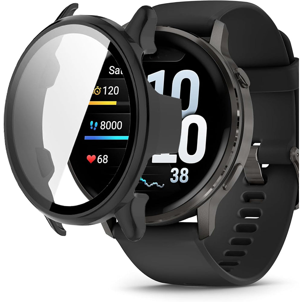 Etui Techsuit Defense360 Pro dla Garmin Venu 4 45mm, Czarne