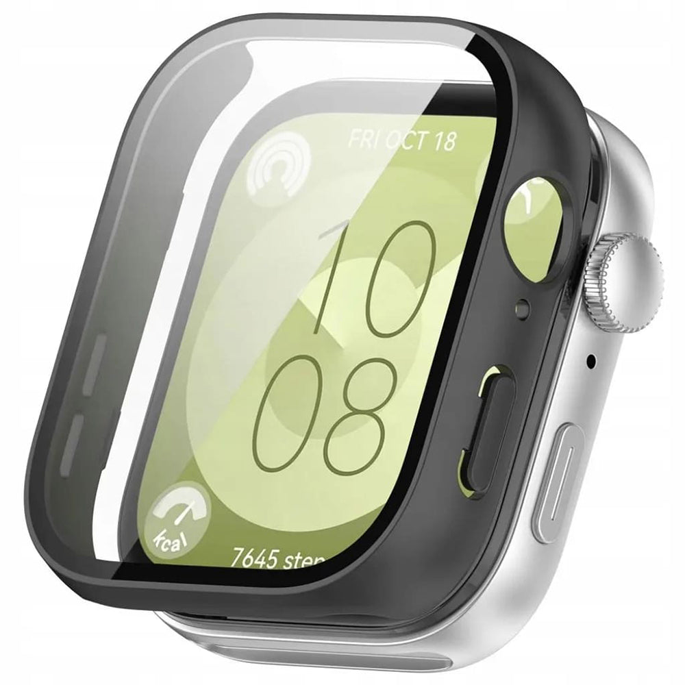 Etui Techsuit Defense360 Pro do Huawei Watch Fit 3, czarne