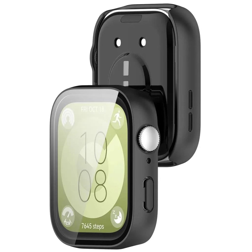 Etui Techsuit Defense360 Pro do Huawei Watch Fit 3, czarne