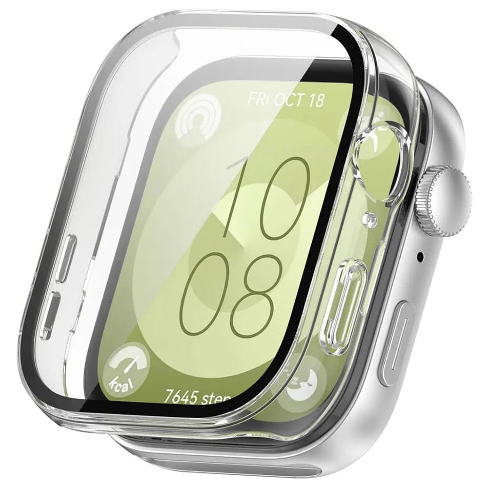 Etui Techsuit Defense360 Pro do Huawei Watch Fit 3, Przezroczyste