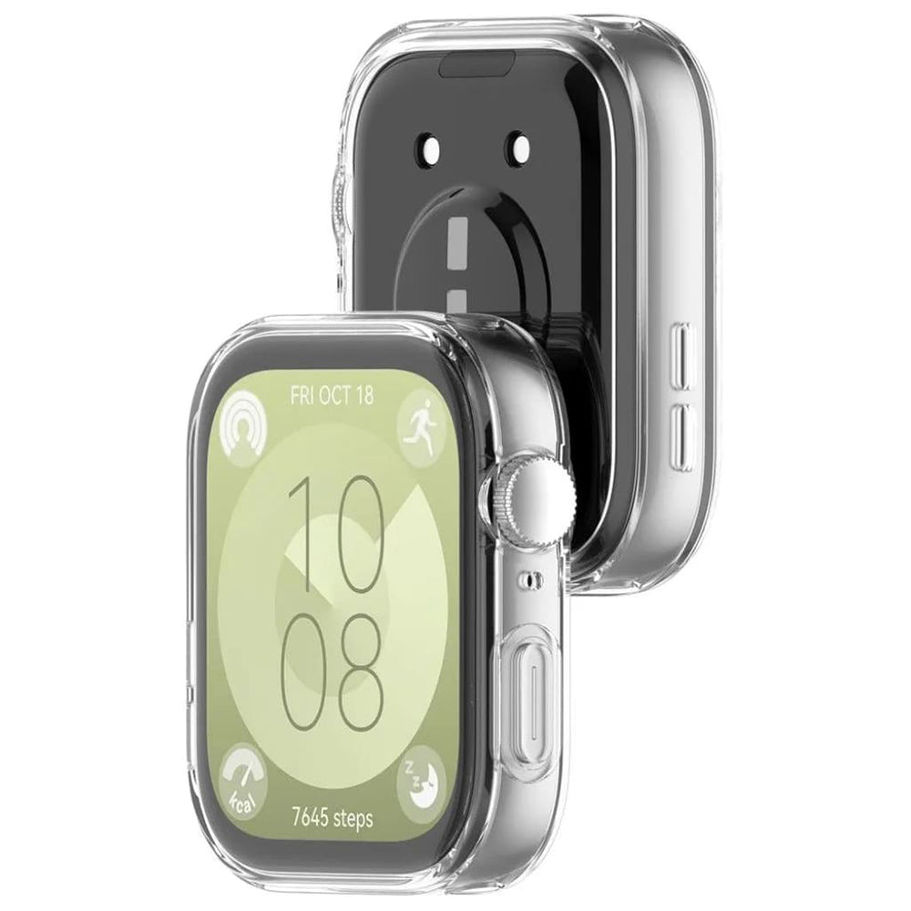 Etui Techsuit Defense360 Pro do Huawei Watch Fit 3, Przezroczyste