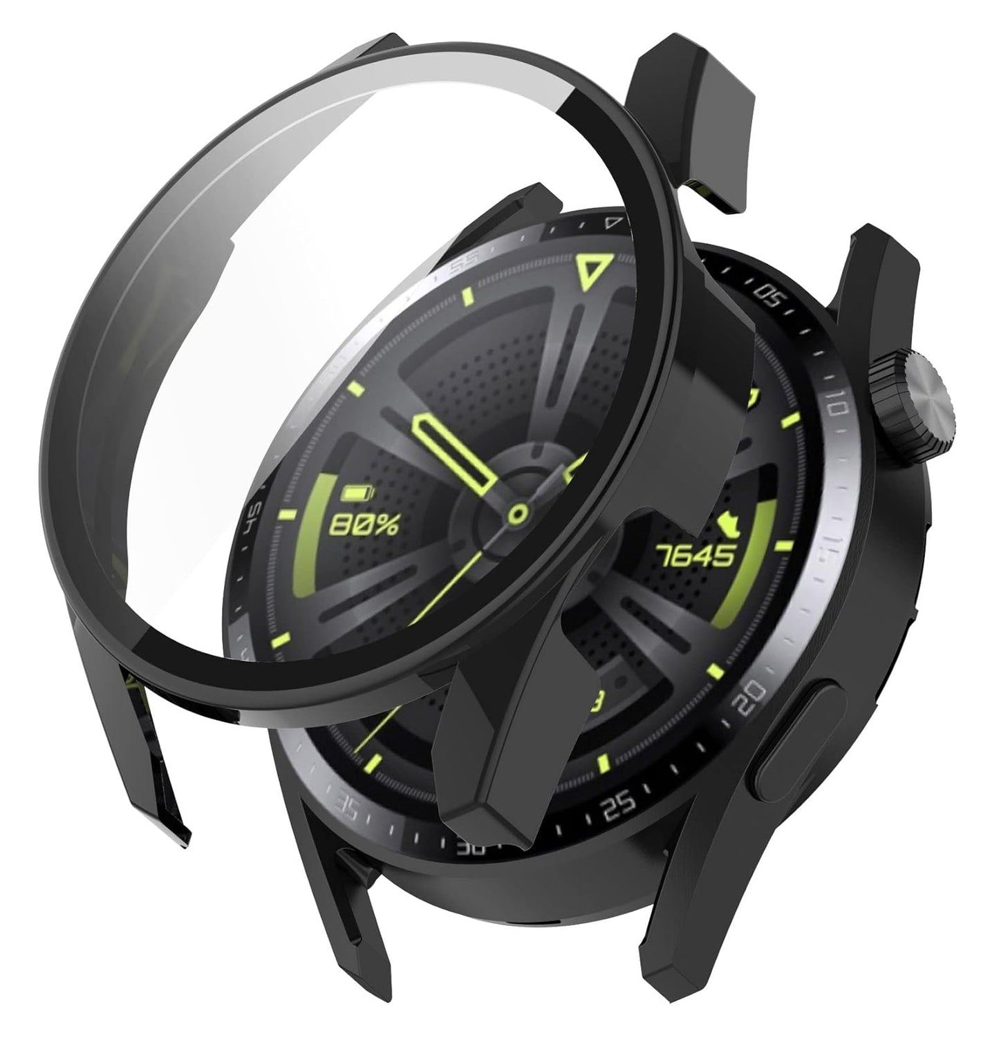 Etui Techsuit Defense360 Pro do Huawei Watch GT 3 46mm, czarne