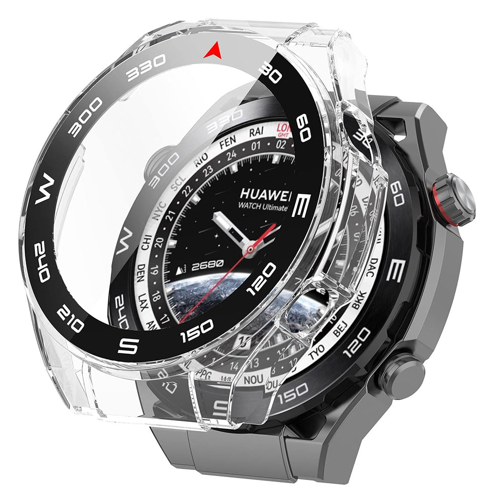 Etui Techsuit Defense360 Pro Bezel do Huawei Watch Ultimate, Przezroczyste