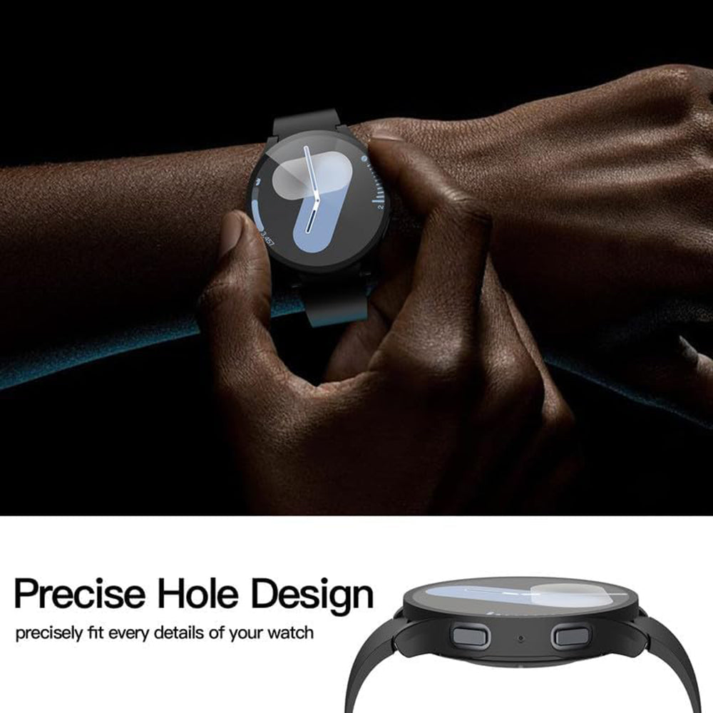 Techsuit Defense360 Pro Case for Samsung Galaxy Watch7 40mm, Black