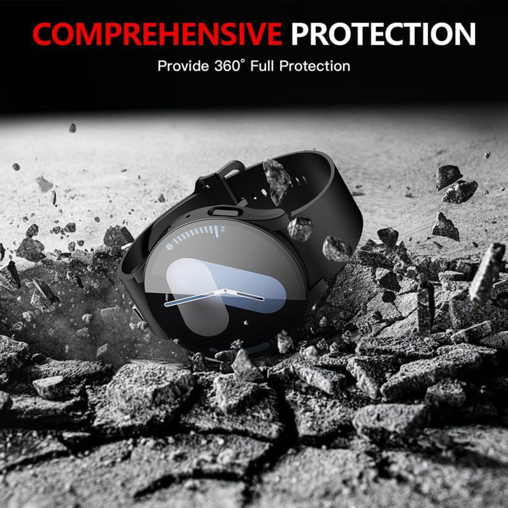 Etui Techsuit Defense360 Pro do Samsung Galaxy Watch7 44mm, czarne