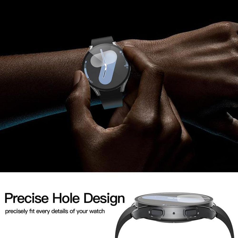 Etui Techsuit Defense360 Pro do Samsung Galaxy Watch7 44mm, Przezroczyste