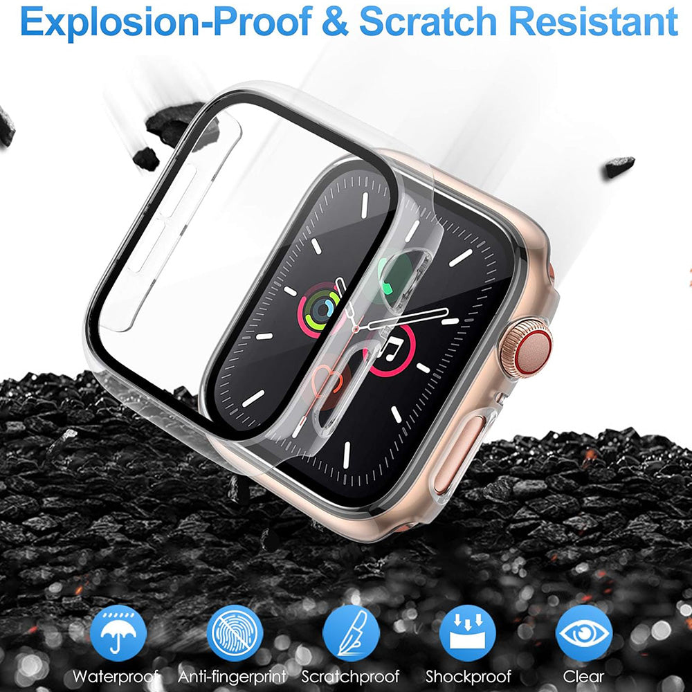 Etui Techsuit Defense360 Pro do Samsung Galaxy Watch7 44mm, Przezroczyste