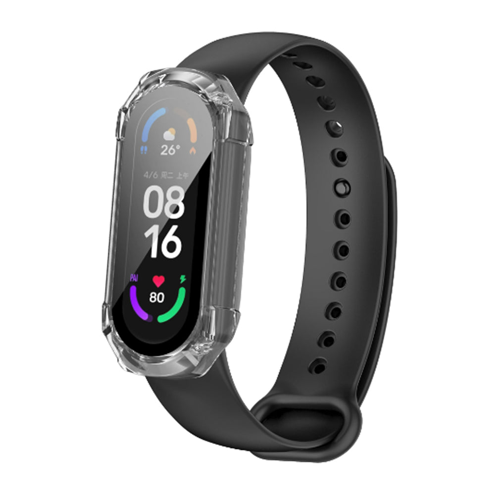 Etui Techsuit Defense360 Pro dla Xiaomi Smart Band 6 / Band 5 / Band 4, Przezroczyste