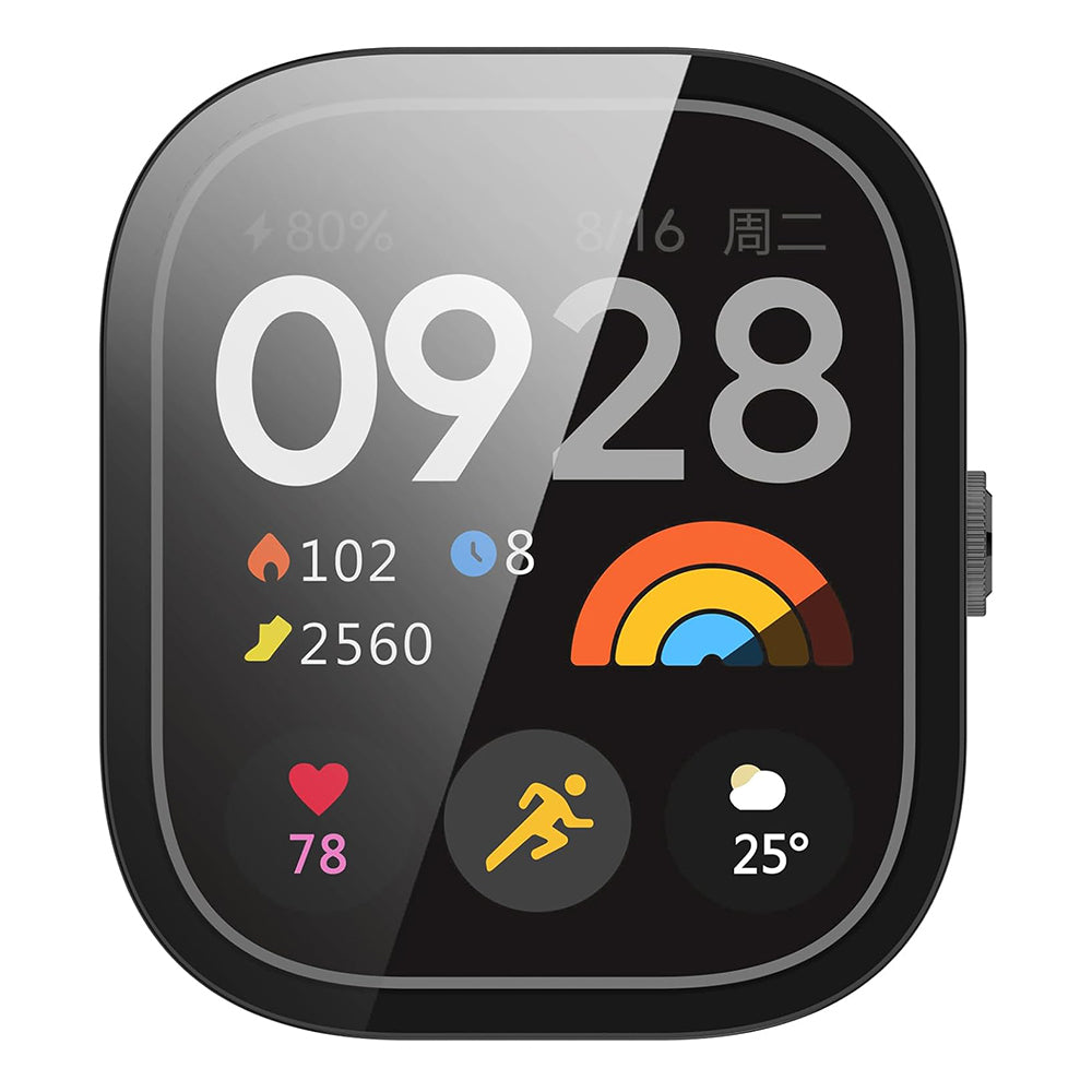 Etui Techsuit Defense360 Pro do Xiaomi Redmi Watch 4, czarne