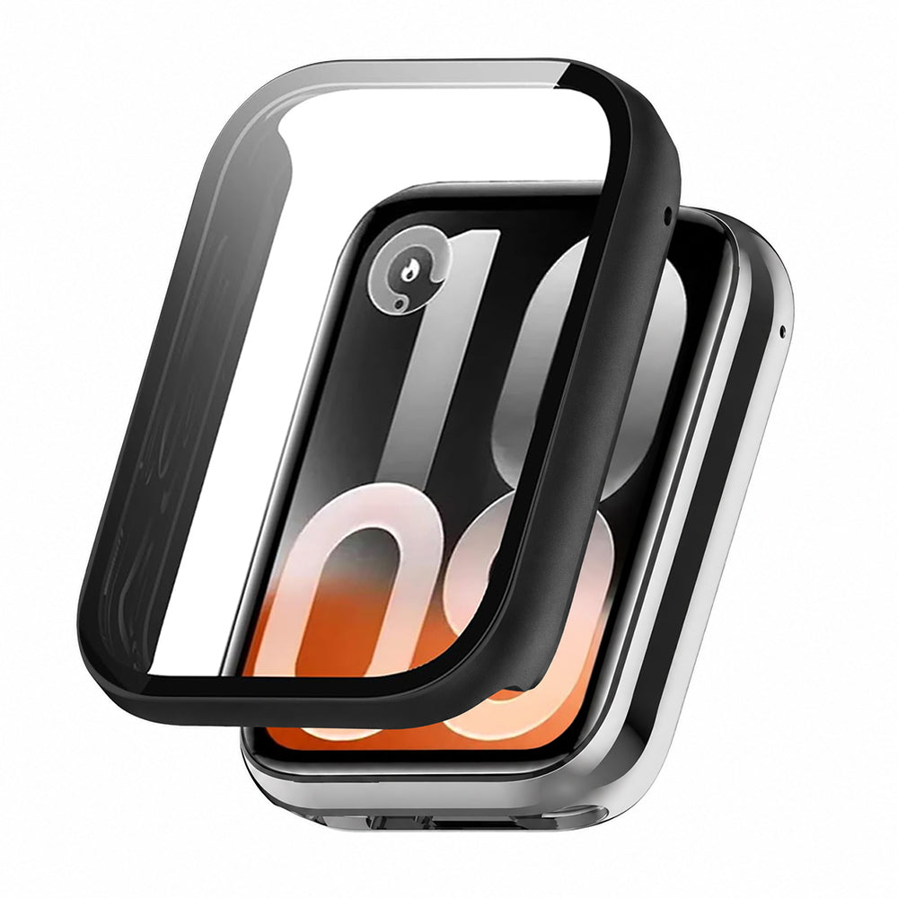 Etui Techsuit Defense360 Pro do Xiaomi Smart Band 10 Pro, czarne matowe