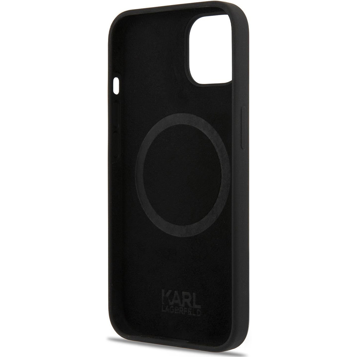 Etui MagSafe dla Apple iPhone 14 Plus, Karl Lagerfeld, Silikonowe Karl & Choupette, Czarne