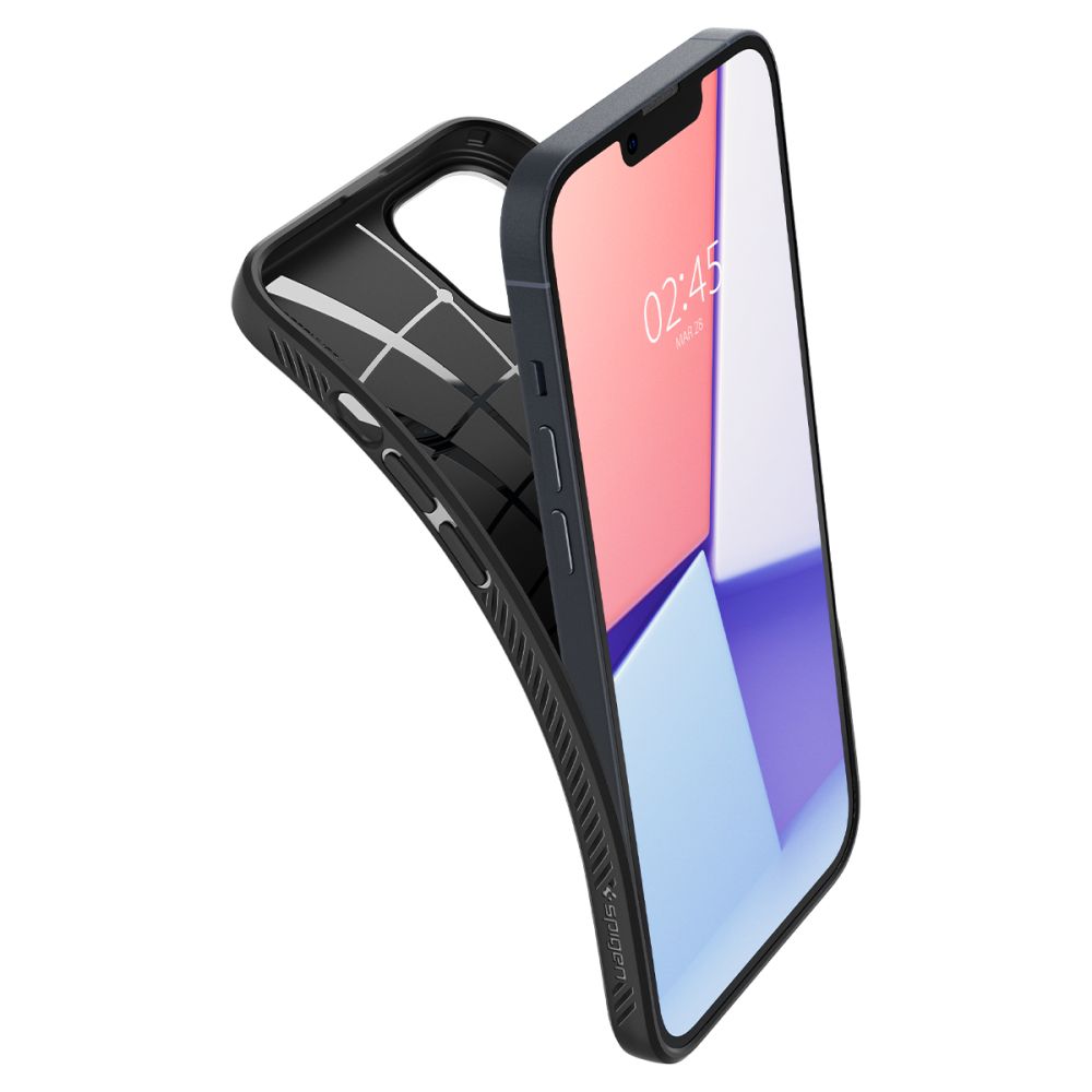 Etui na Apple iPhone 14, Spigen, Liquid Air, Matowe Czarne