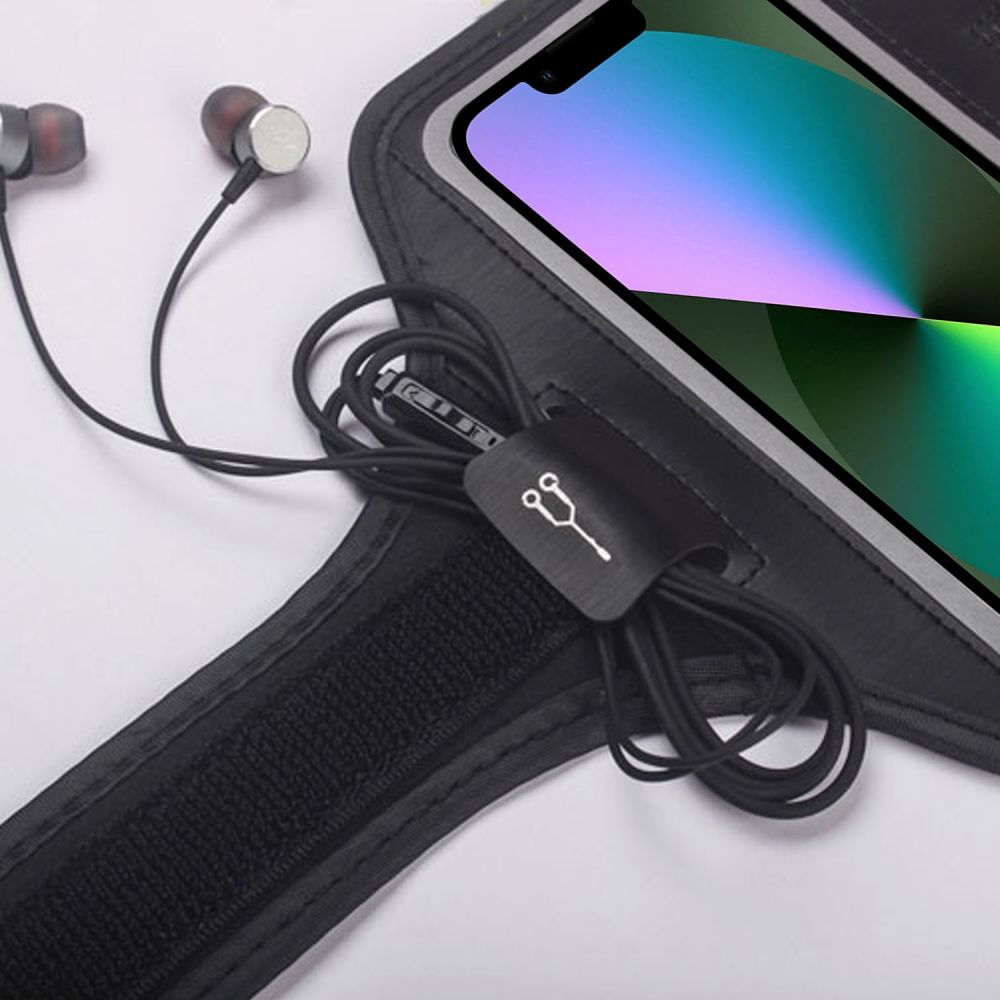Uniwersalne etui na telefon max. 6,8 cala, Techsuit, Sports TH20, różowe