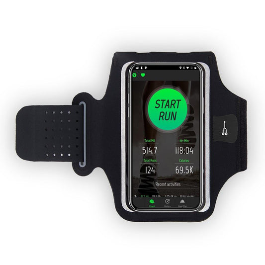 Uniwersalne etui na telefon max. 7 cali, Techsuit, Sports TH10, czarne