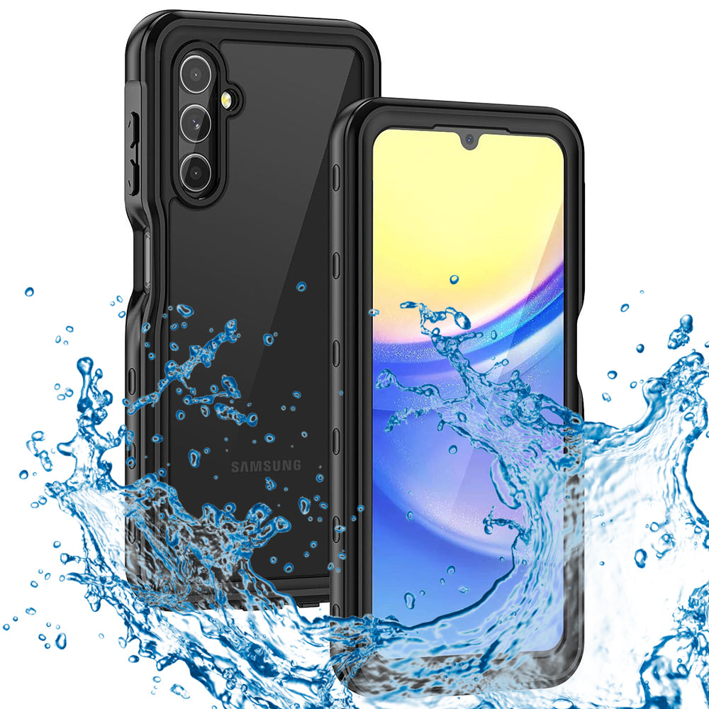Wodoodporne etui do Samsung Galaxy A15 5G A156 / A15 A155, ShellBox, czarne