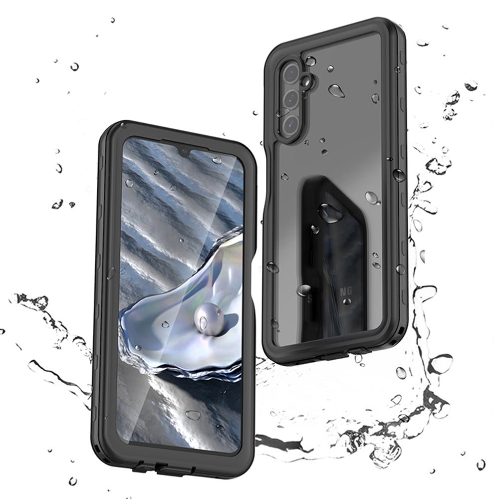 Waterproof Case for Samsung Galaxy A17 4G / A17 5G, ShellBox, Black