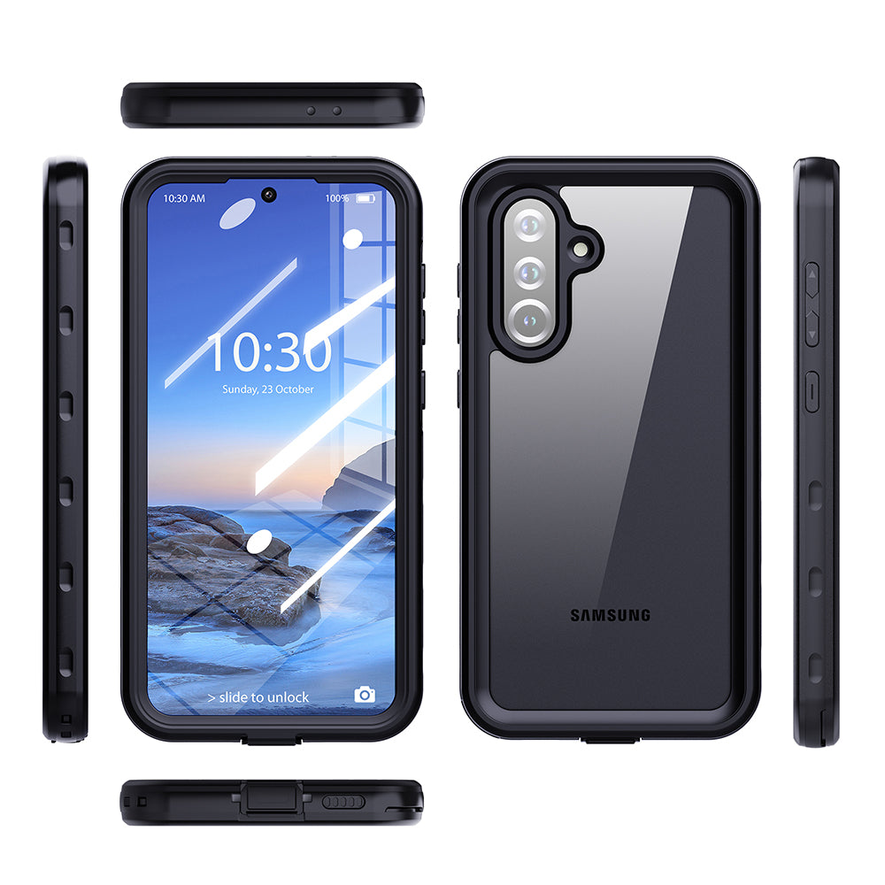 Wodoodporne etui do Samsung Galaxy A26 A266, ShellBox, czarne