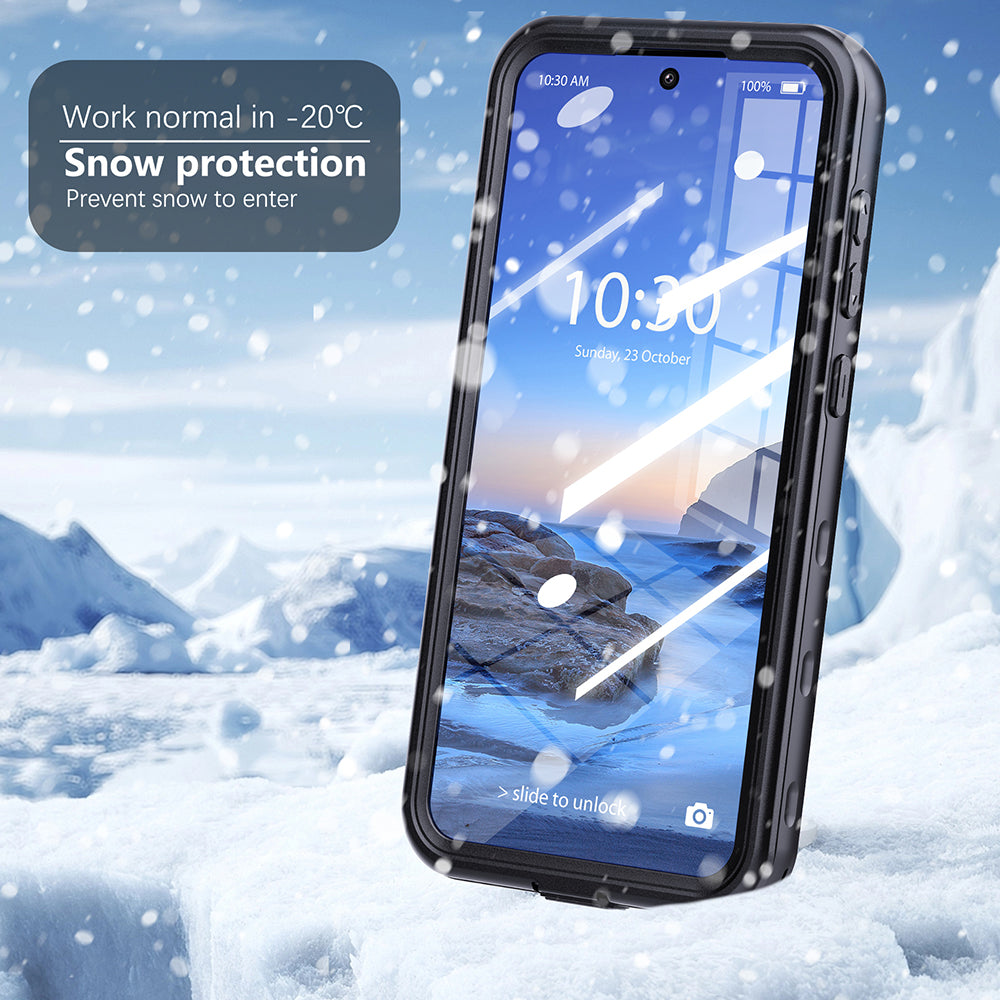 Wodoodporne etui do Samsung Galaxy A26 A266, ShellBox, czarne