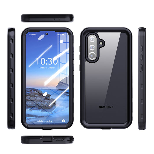 Wodoodporne etui do Samsung Galaxy A36 A366, ShellBox, czarne