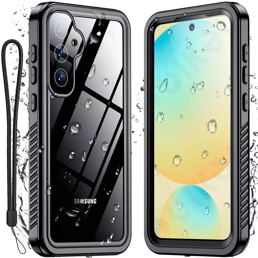 Wodoodporne etui do Samsung Galaxy S25+ S936, ShellBox, czarne