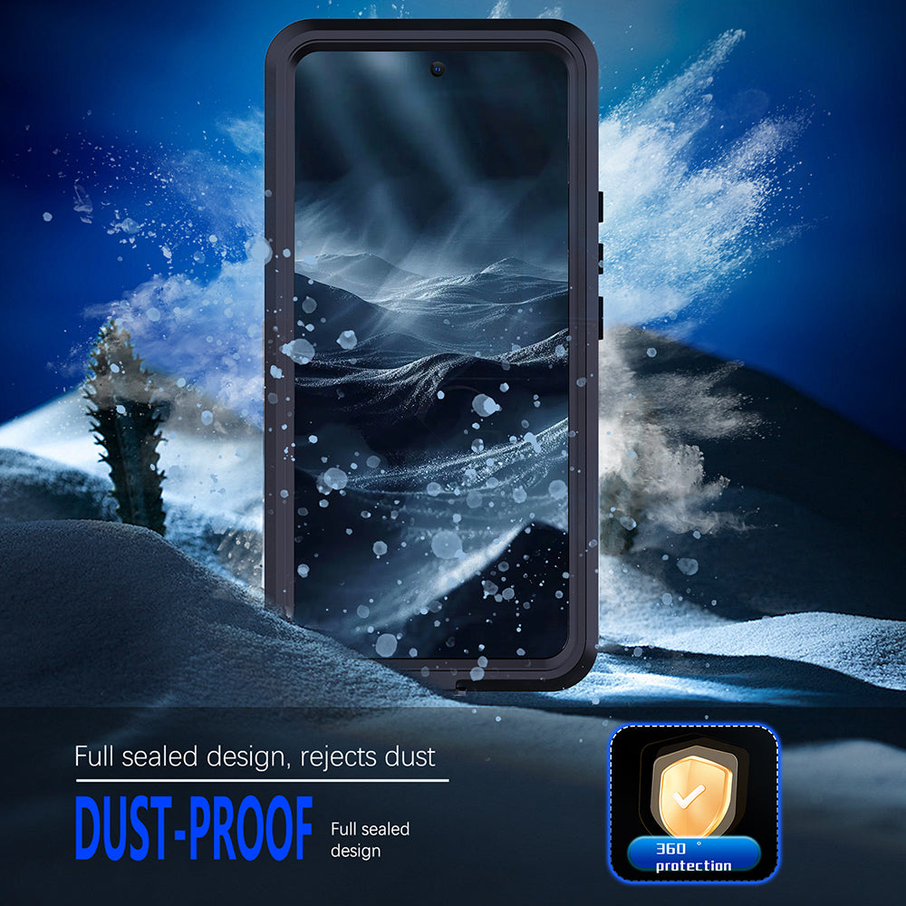 Wodoodporne etui do Xiaomi Poco X7 / Redmi Note 14 Pro 5G, ShellBox, czarne