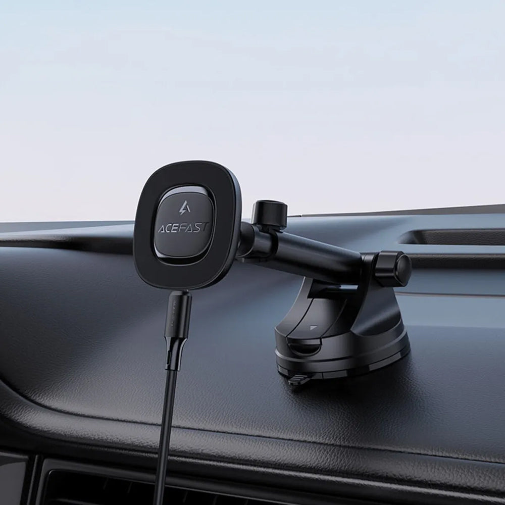 Acefast D47 Wireless Car Charger, 15W, 1.67A, Black