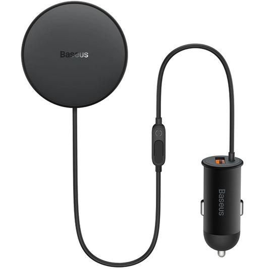 Baseus CW01 Wireless Car Charger, 40W, 3A, Black C40141000111-01