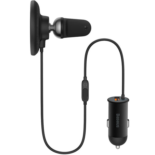 Baseus CW01 Wireless Car Charger, 40W, 3A, Black C40141000111-01