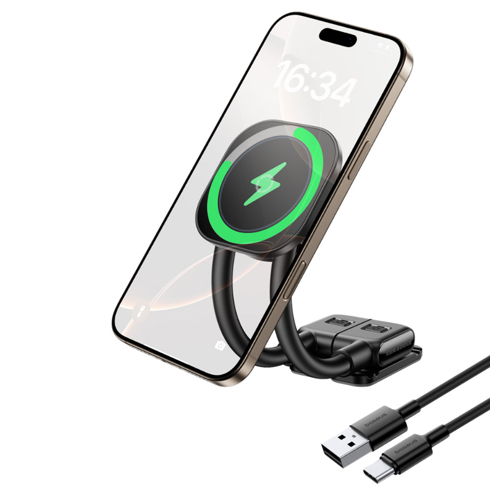 Ładowarka samochodowa bezprzewodowa Baseus PrimeTrip C03s Pro, 15W, 1.67A, Czarna C0013803