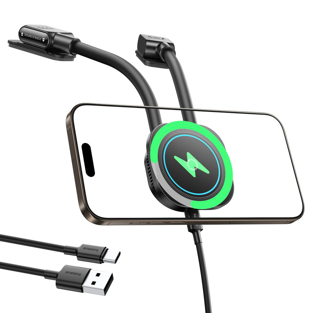 Ładowarka samochodowa bezprzewodowa Baseus PrimeTrip C03s Pro, 15W, 1.67A, Czarna C0013803