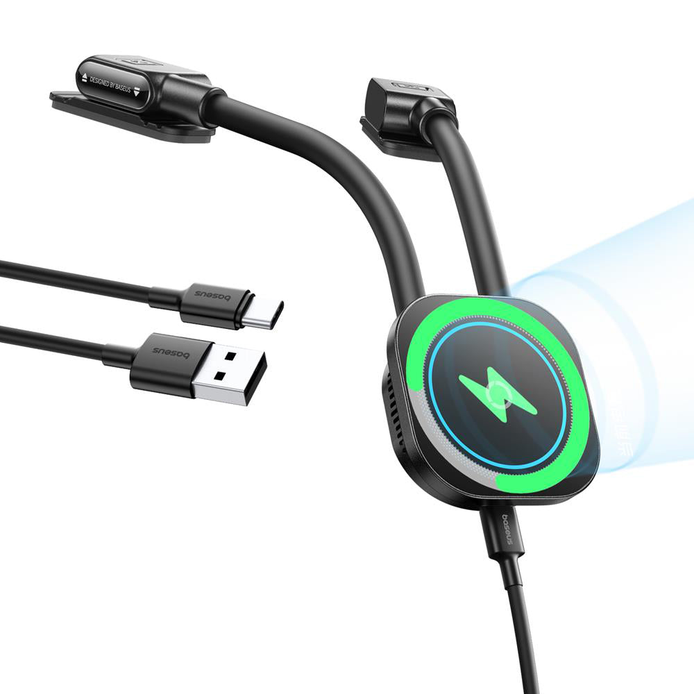 Ładowarka samochodowa bezprzewodowa Baseus PrimeTrip C03s Pro, 15W, 1.67A, Czarna C0013803