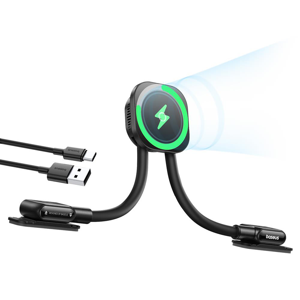 Ładowarka samochodowa bezprzewodowa Baseus PrimeTrip C03s Pro, 15W, 1.67A, Czarna C0013803