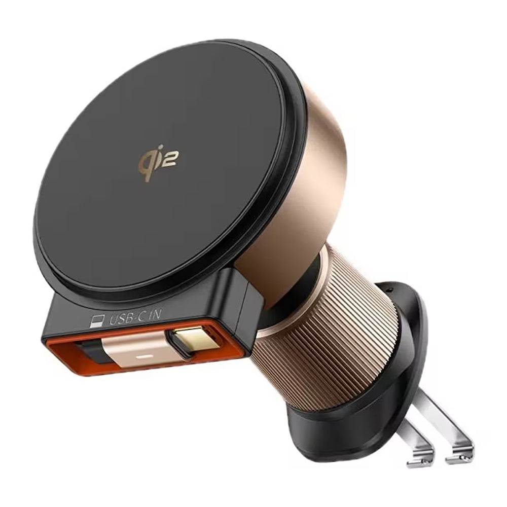 Ładowarka samochodowa bezprzewodowa McDodo CH-0091, 15W, 1.67A, Złota