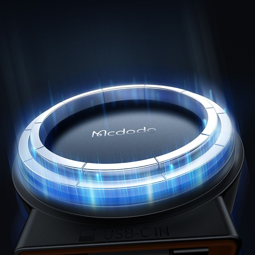 Ładowarka samochodowa bezprzewodowa McDodo CH-3000, 15W, 1.67A, Czarna