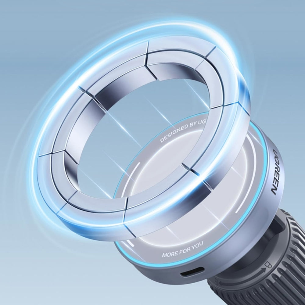 Ładowarka samochodowa bezprzewodowa UGREEN W758, 25W, 1.67A, Niebieska