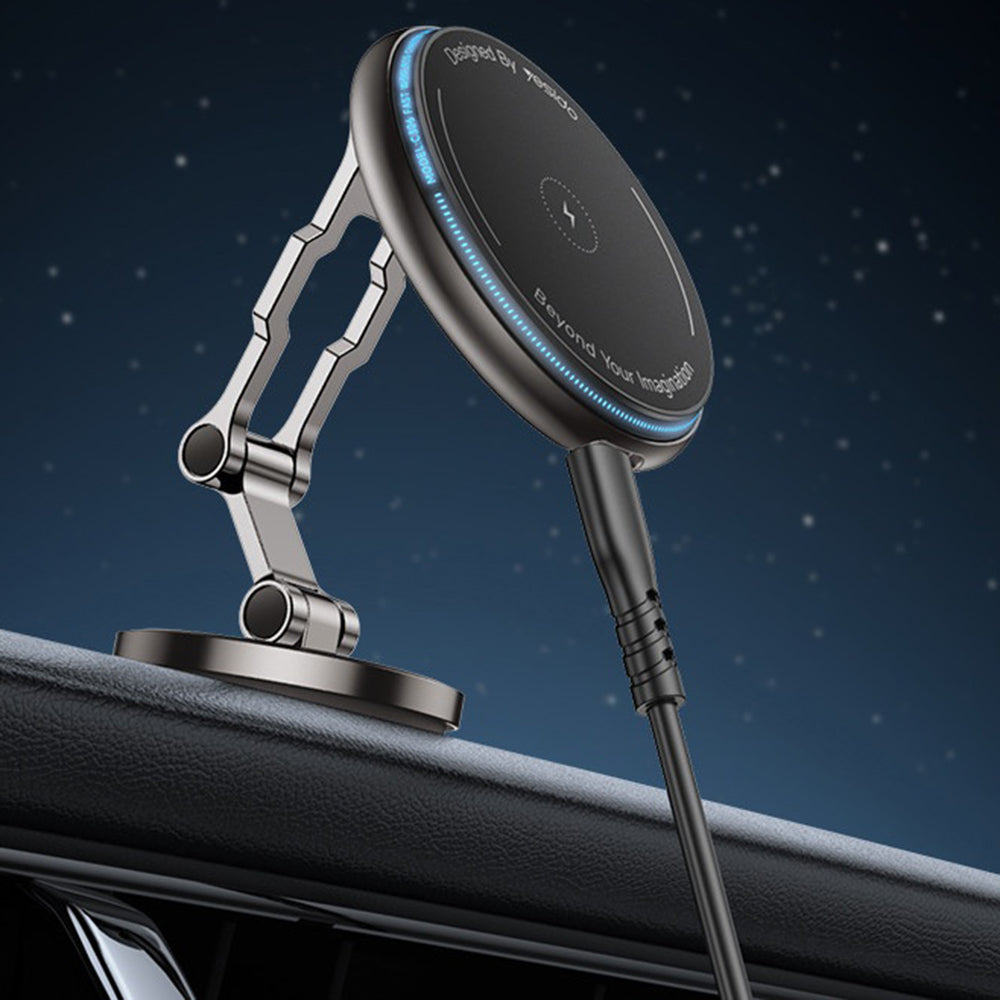 Ładowarka samochodowa bezprzewodowa Yesido C306, 15W, 1.67A, Czarna