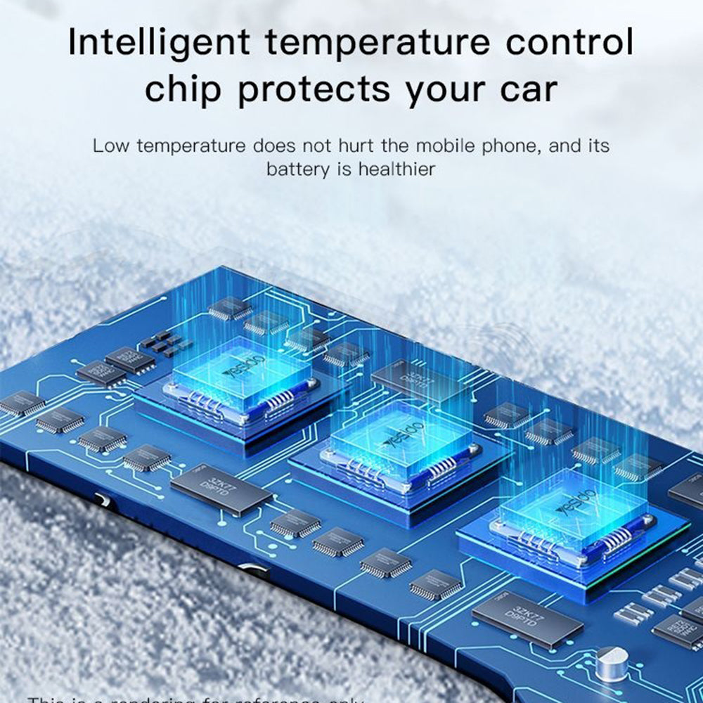 Ładowarka samochodowa Yesido Y50, 60W, 3A, 1 x USB-A - 2 x USB-C, Czarna