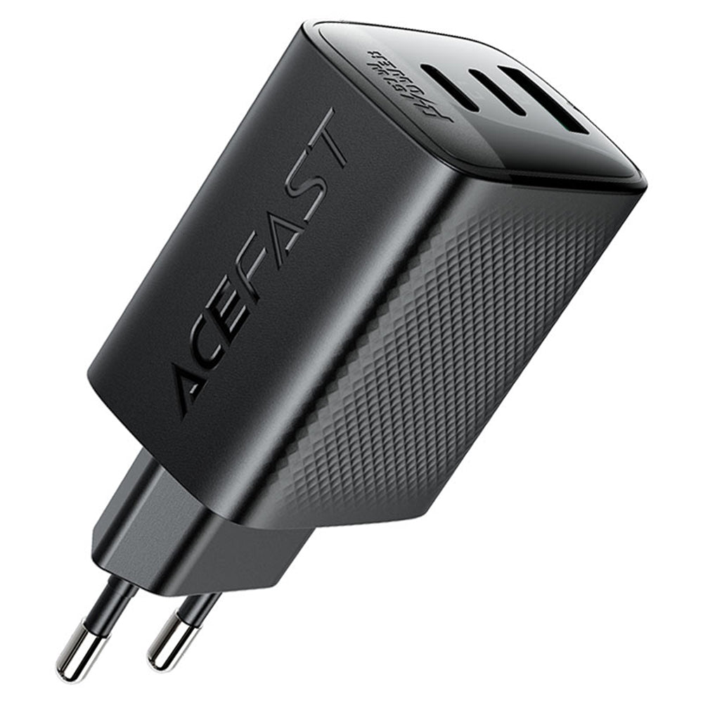 Ładowarka sieciowa Acefast A108, 67W, 3A, 1 x USB-A - 2 x USB-C, Czarny