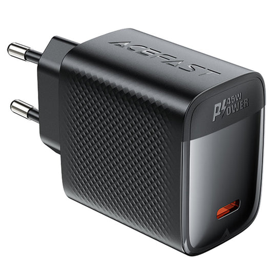 Ładowarka sieciowa Acefast A112, 45W, 3A, 1 x USB-C, Czarna