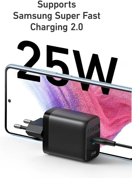 Ładowarka sieciowa Anker 312 Ace, 25W, 1 x USB-C, Czarny A2642G11