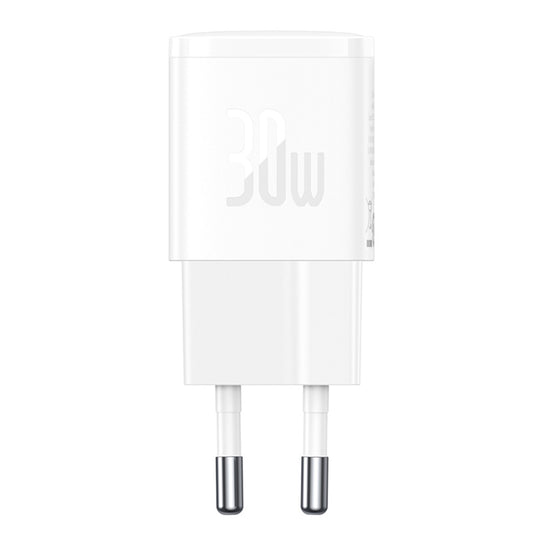 Ładowarka sieciowa Baseus Cube Pro, 30W, 3A, 1 x USB-C, Biała CCXF000302