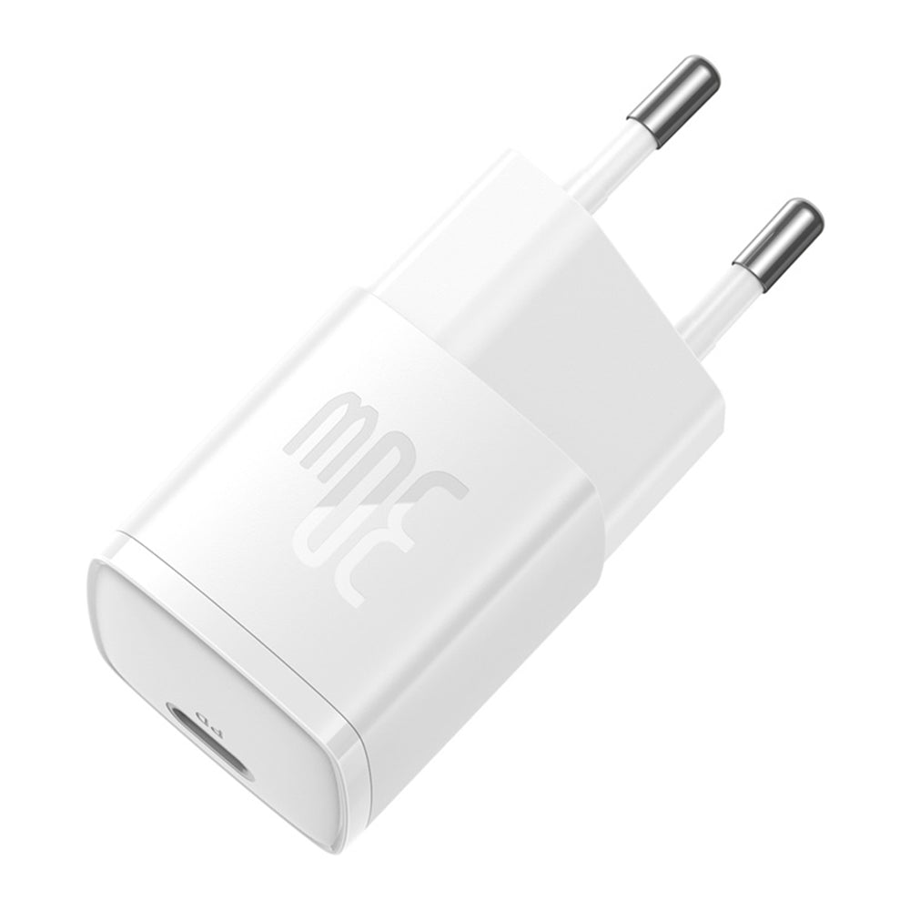 Ładowarka sieciowa Baseus Cube Pro, 30W, 3A, 1 x USB-C, Biała CCXF000302