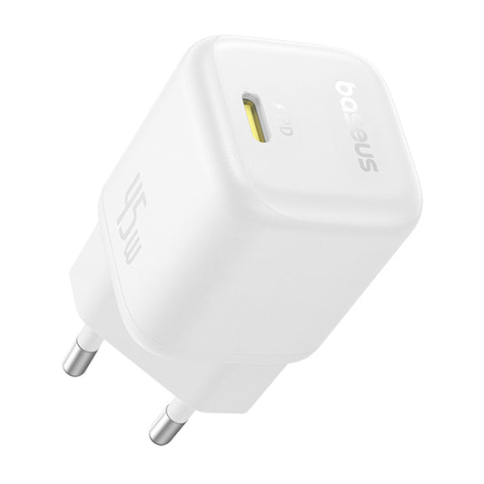 Ładowarka sieciowa Baseus PicoGo, 45W, 3A, 1 x USB-C, Biała P10176800213-00