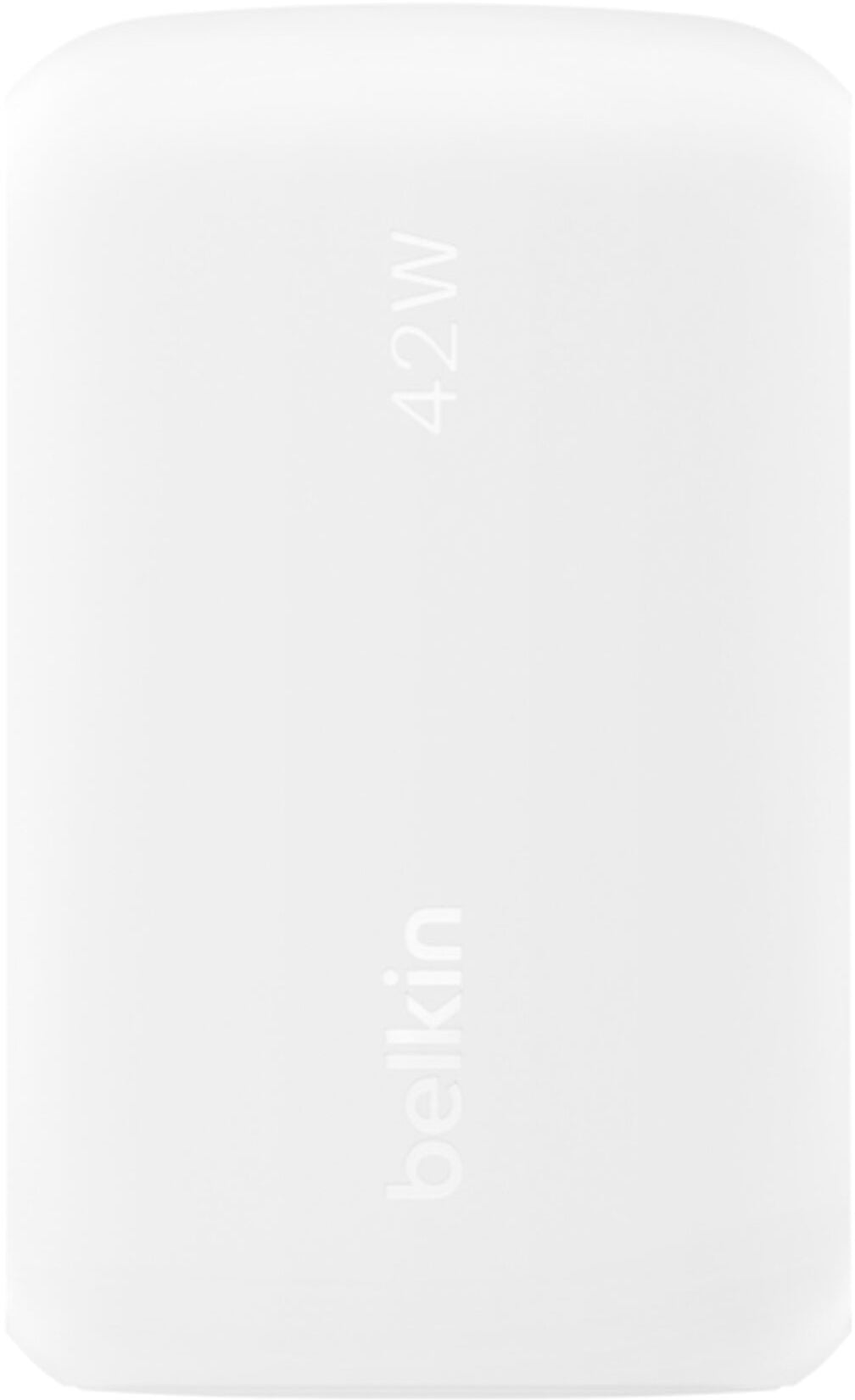 Ładowarka sieciowa Belkin BoostCharge Dual, 42W, 3A, 1 x USB-A - 1 x USB-C, Biała WCB009vfWH