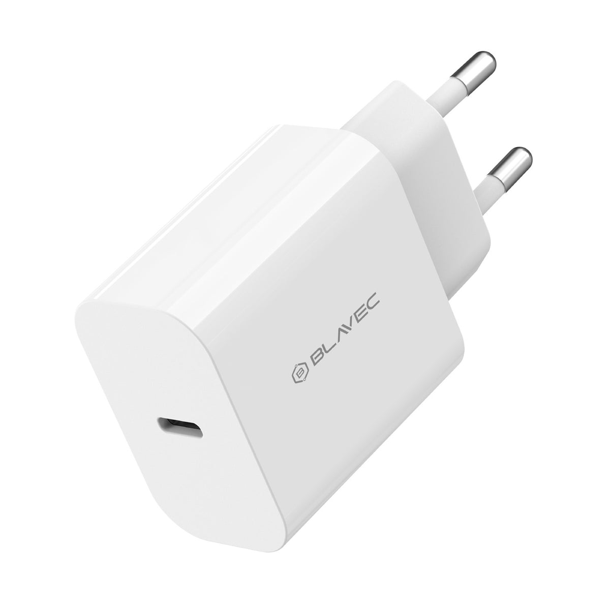 Ładowarka sieciowa Blavec BC-7, 45W, 3A, 1 x USB-C, Biała